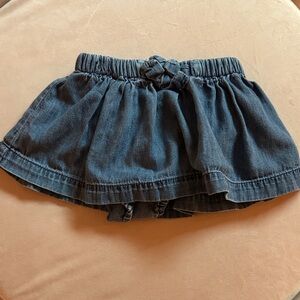 GAP Blue Denim Skort for Kids